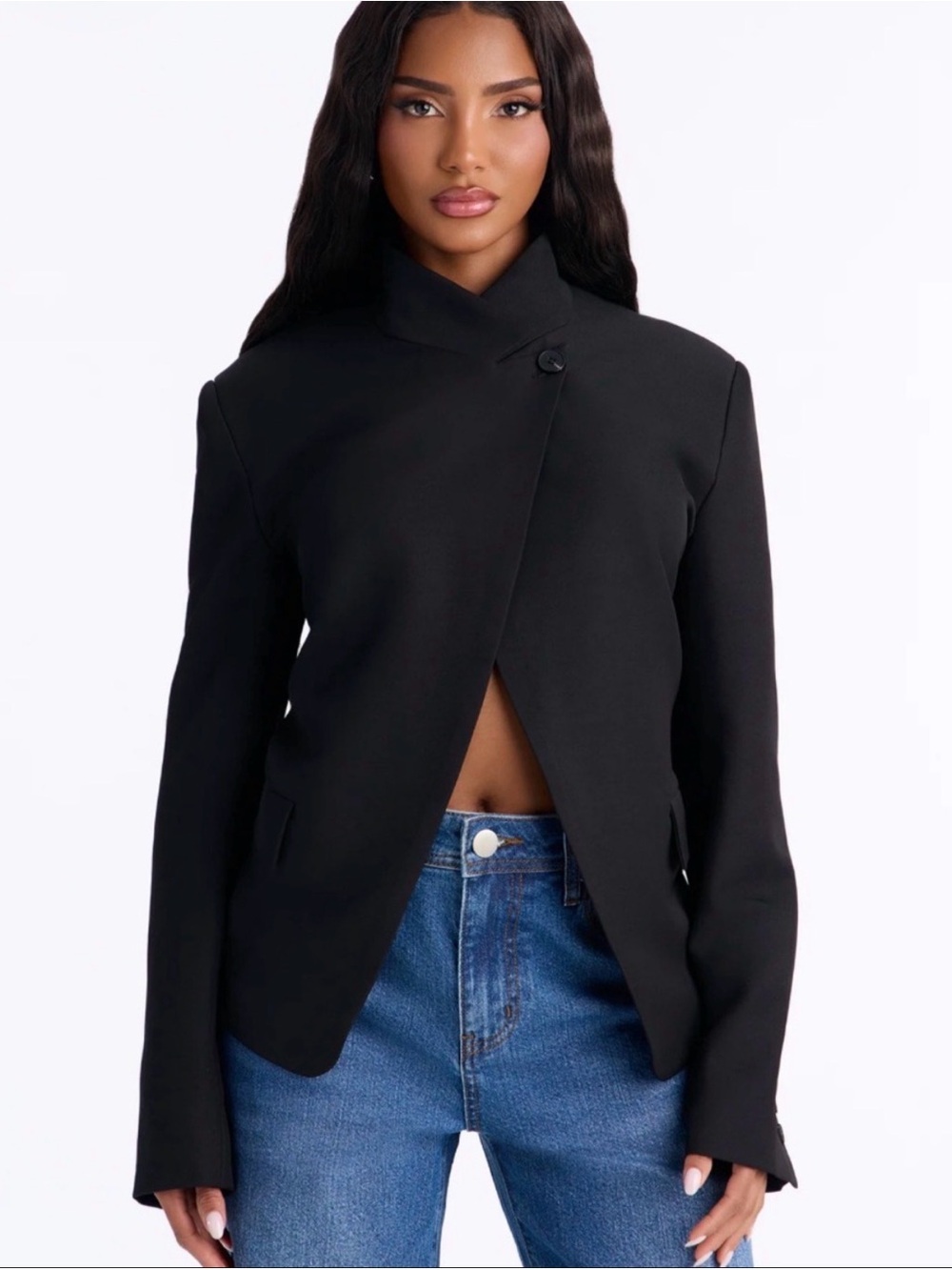 Fashion Nova Black Blazer | XXS | NWT